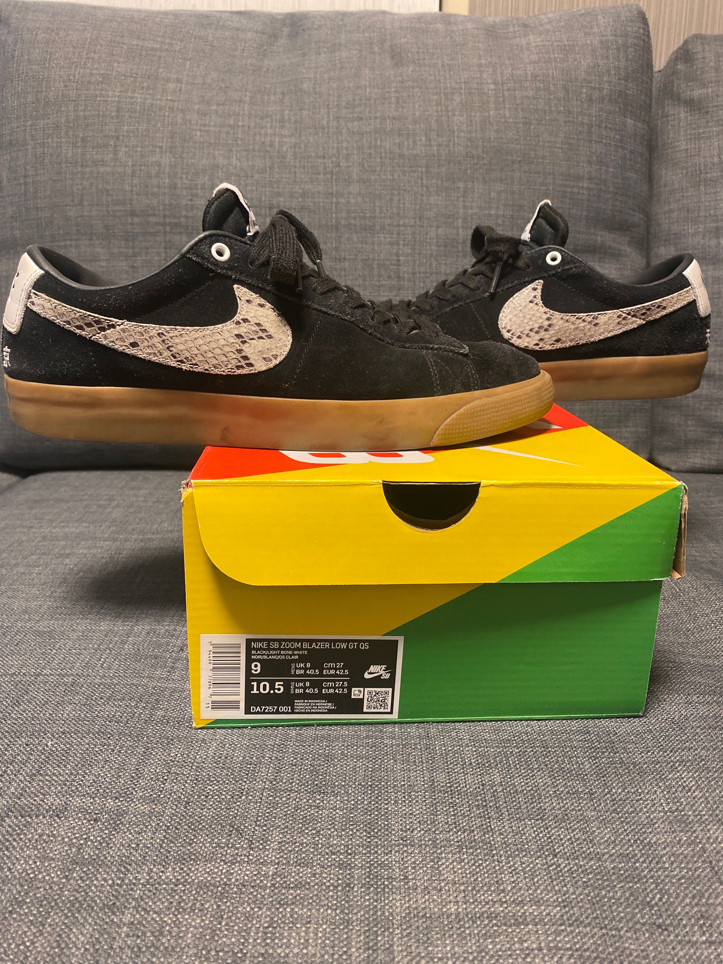 Wacko Maria × Nike SB Blazer Low "Black"
