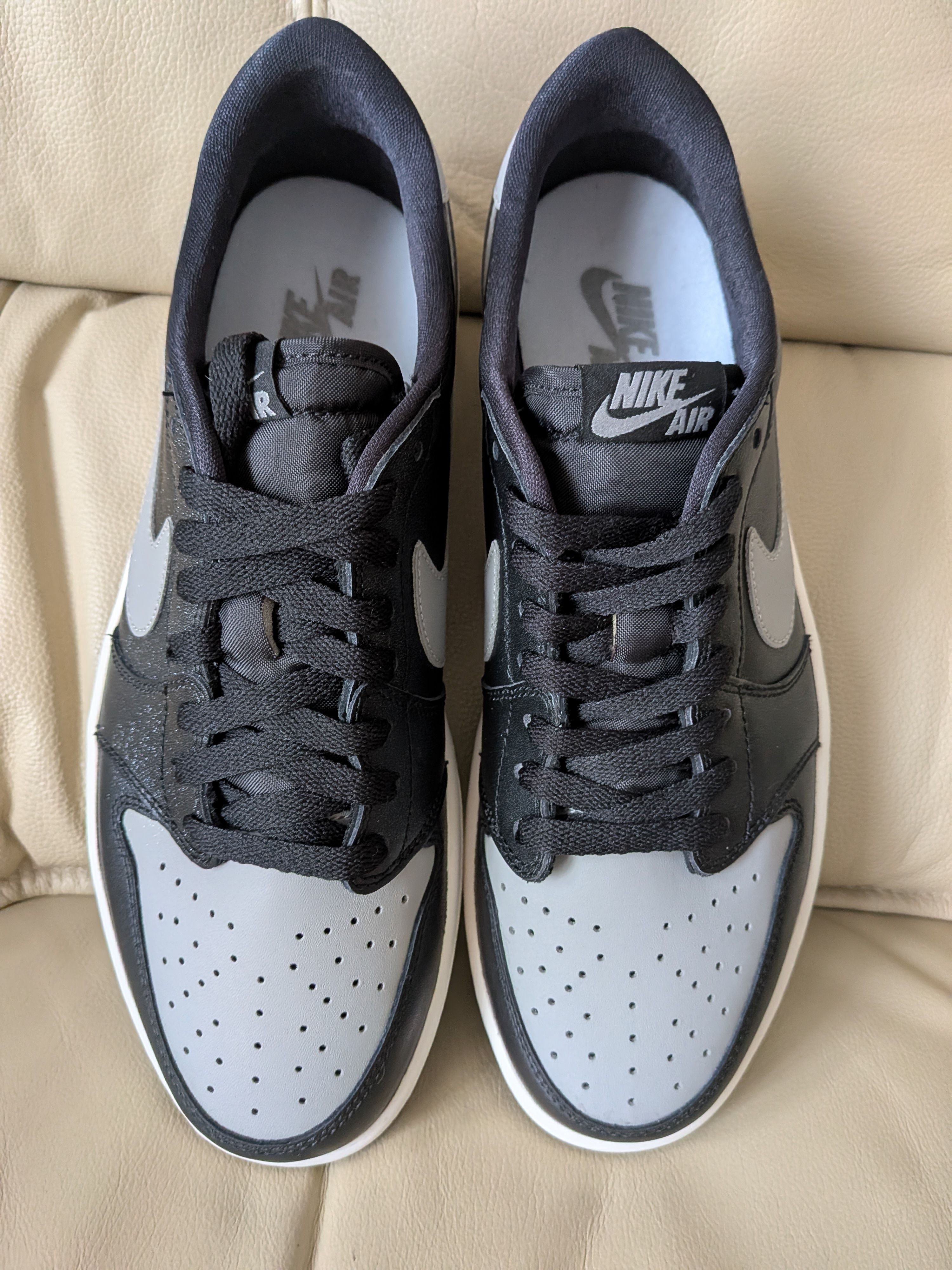 NIKE AIR JORDAN 1 RETRO LOW BLACK GREY (2015)