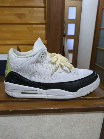Fragment × Nike Air Jordan 3 "White/Black"