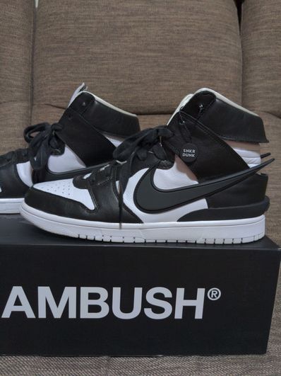 AMBUSH × Nike Dunk High "Black"