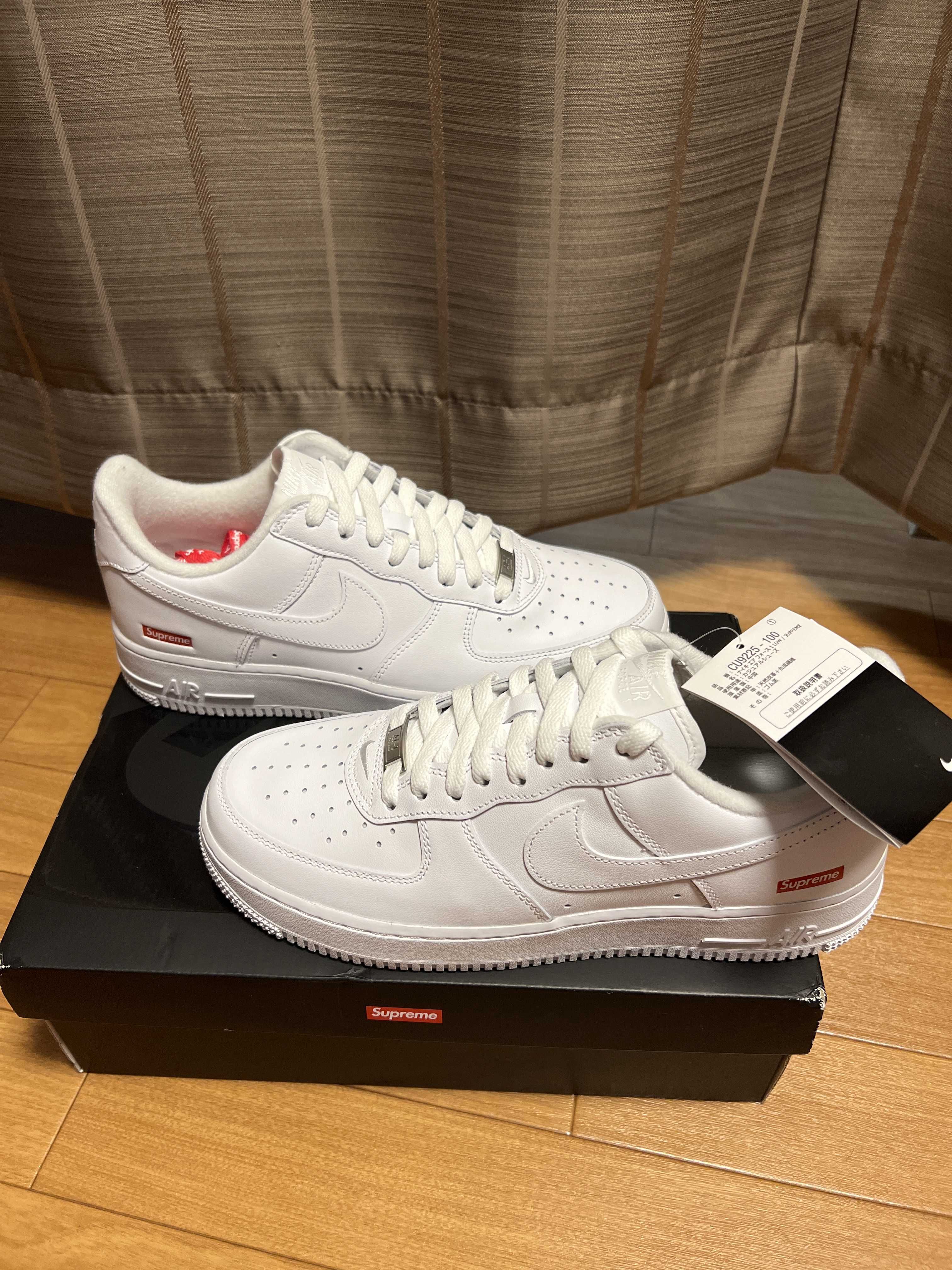 Supreme × Nike Air Force 1 Low "White"