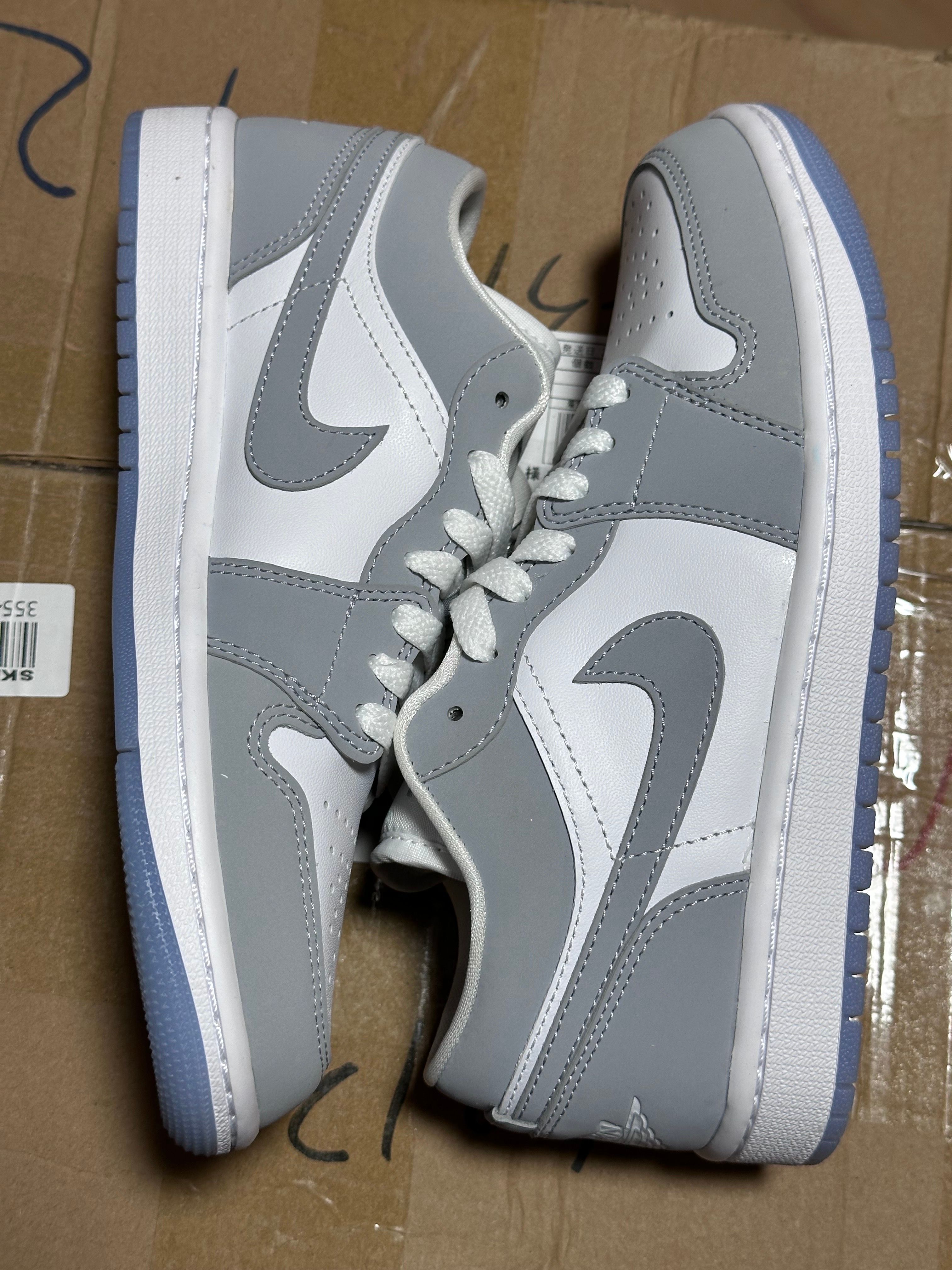 Nike Women's Air Jordan 1 Low "Wolf Grey"