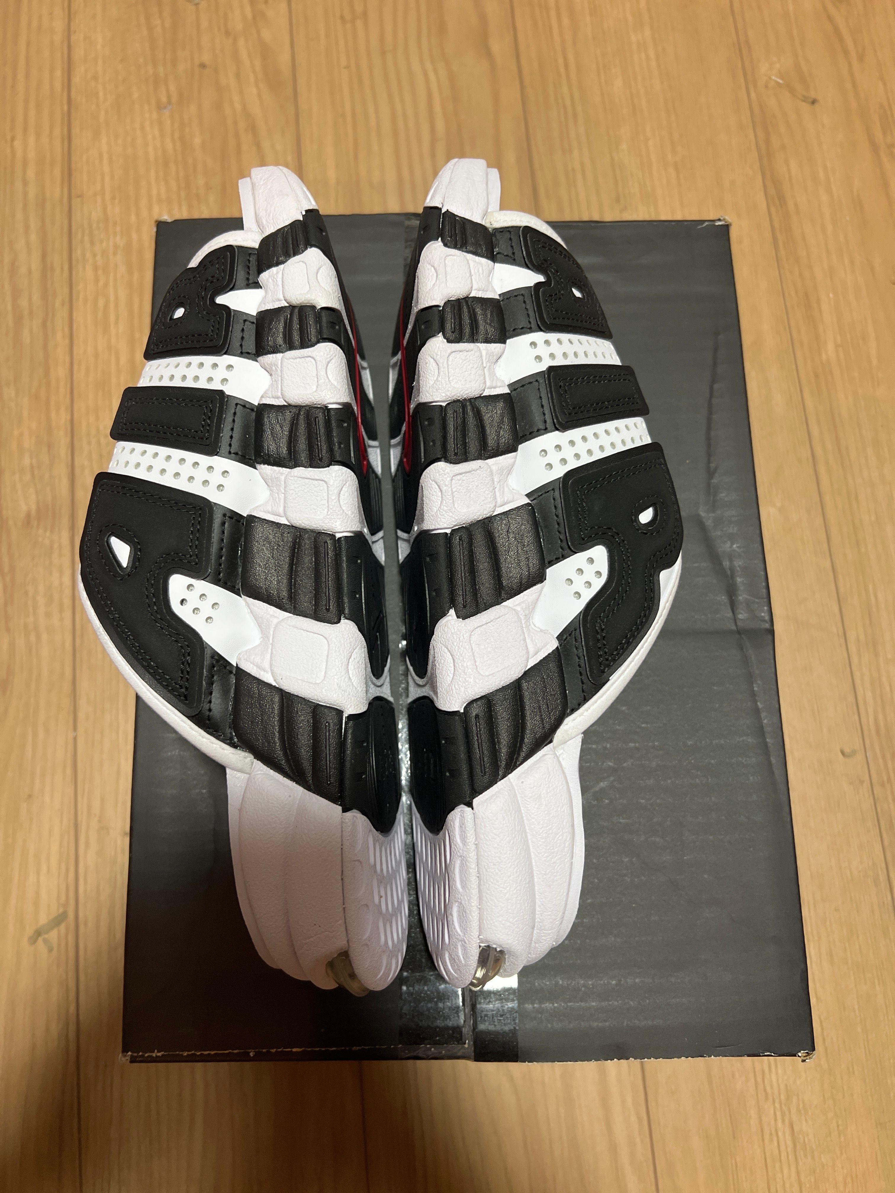 Nike Air More Uptempo Slide "White and Black"