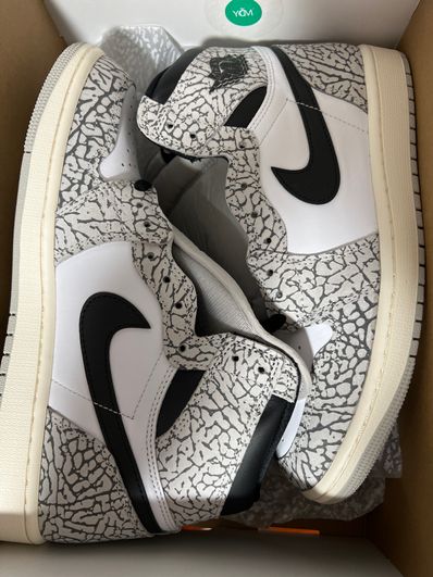 Nike Air Jordan 1 High OG "White Cement/Safari"