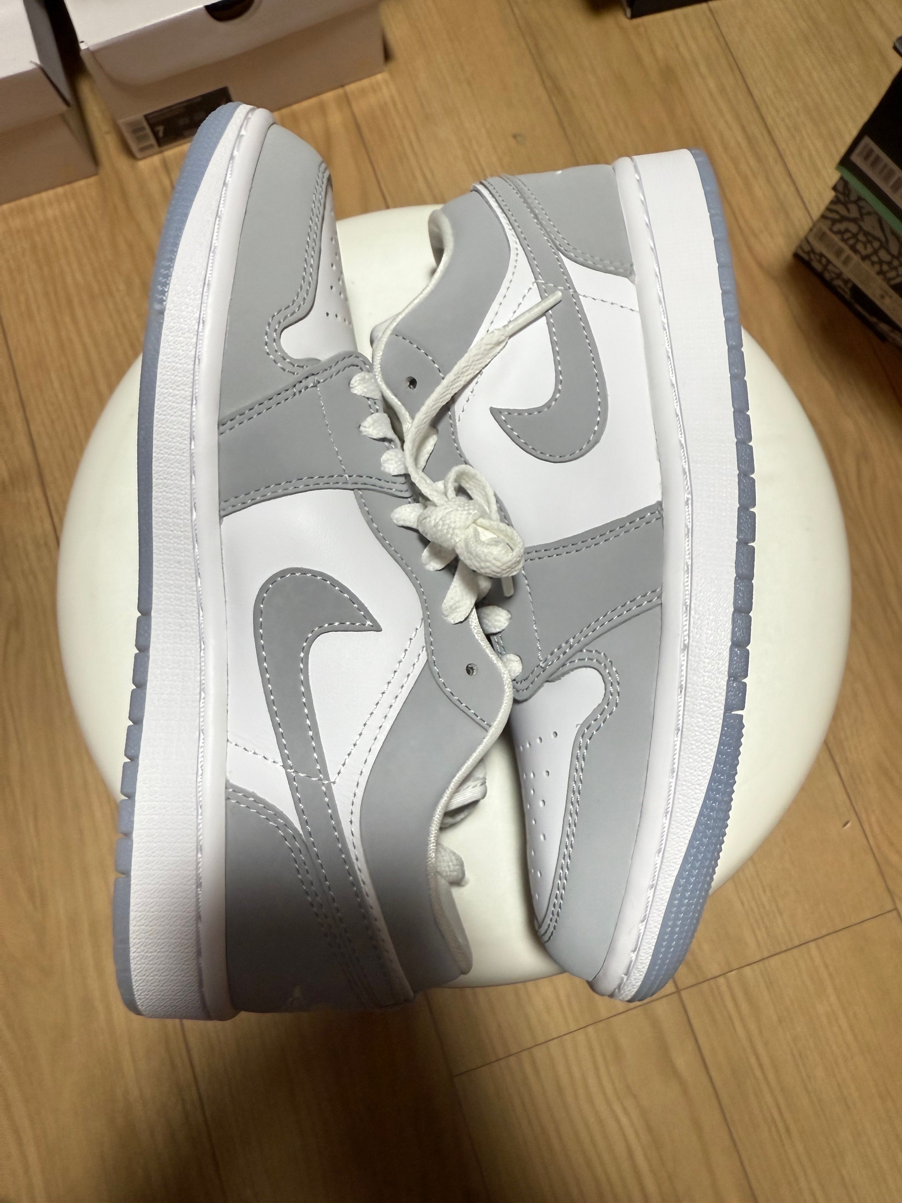 Nike Women's Air Jordan 1 Low "Wolf Grey"