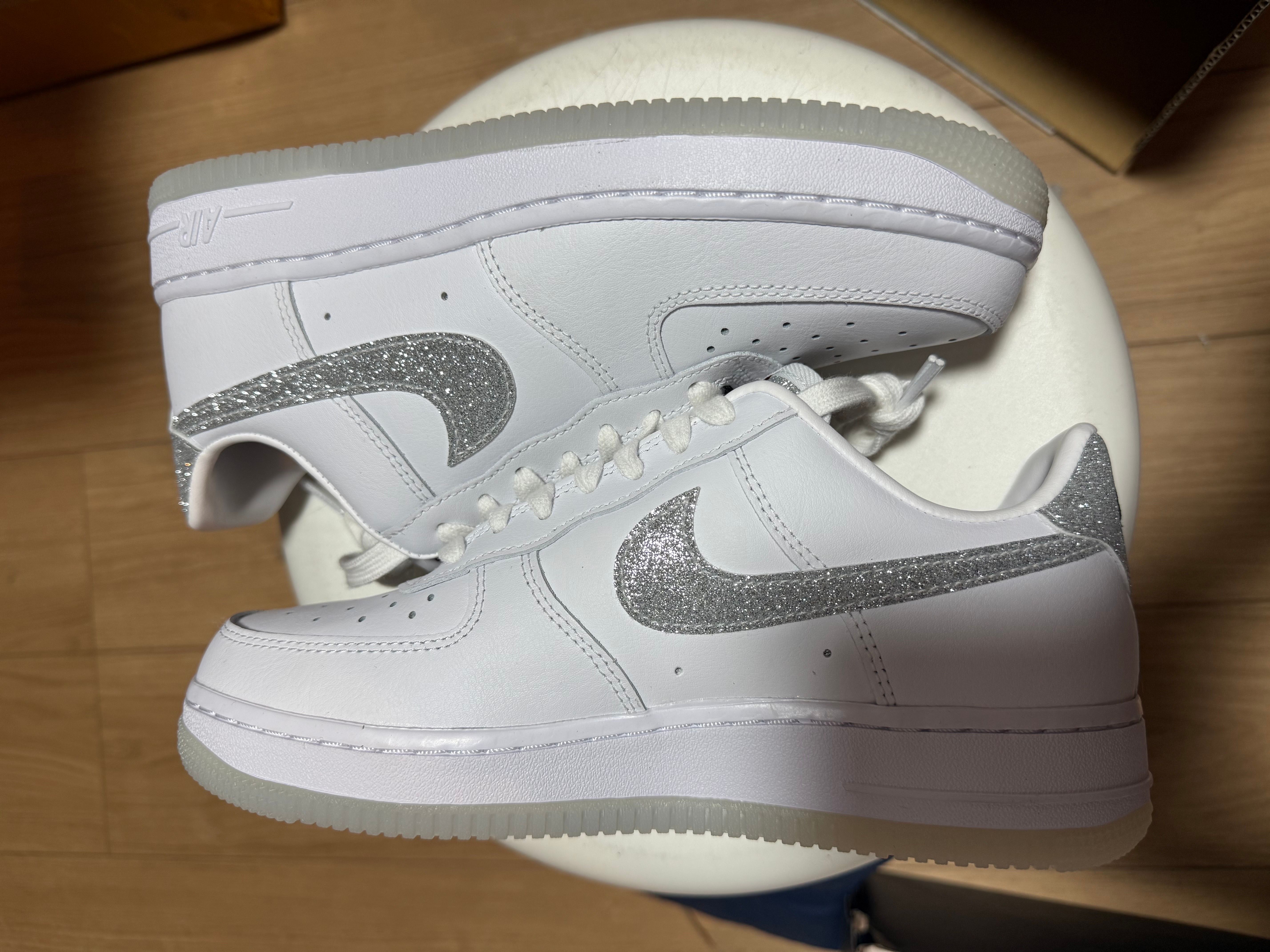 Nike Women's Air Force 1 '07 LX "White/Cool Grey/Multi Color"