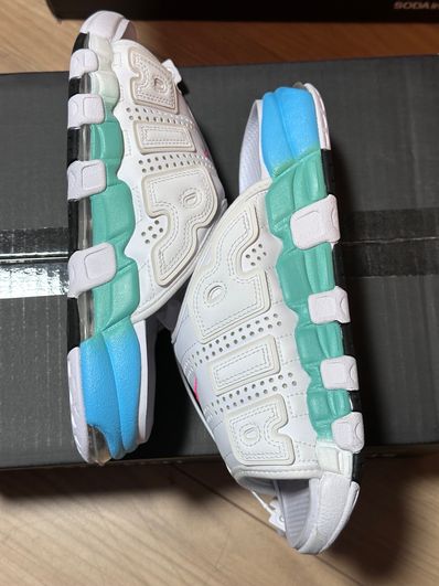 Nike Air More Uptempo Slide "Aqua"