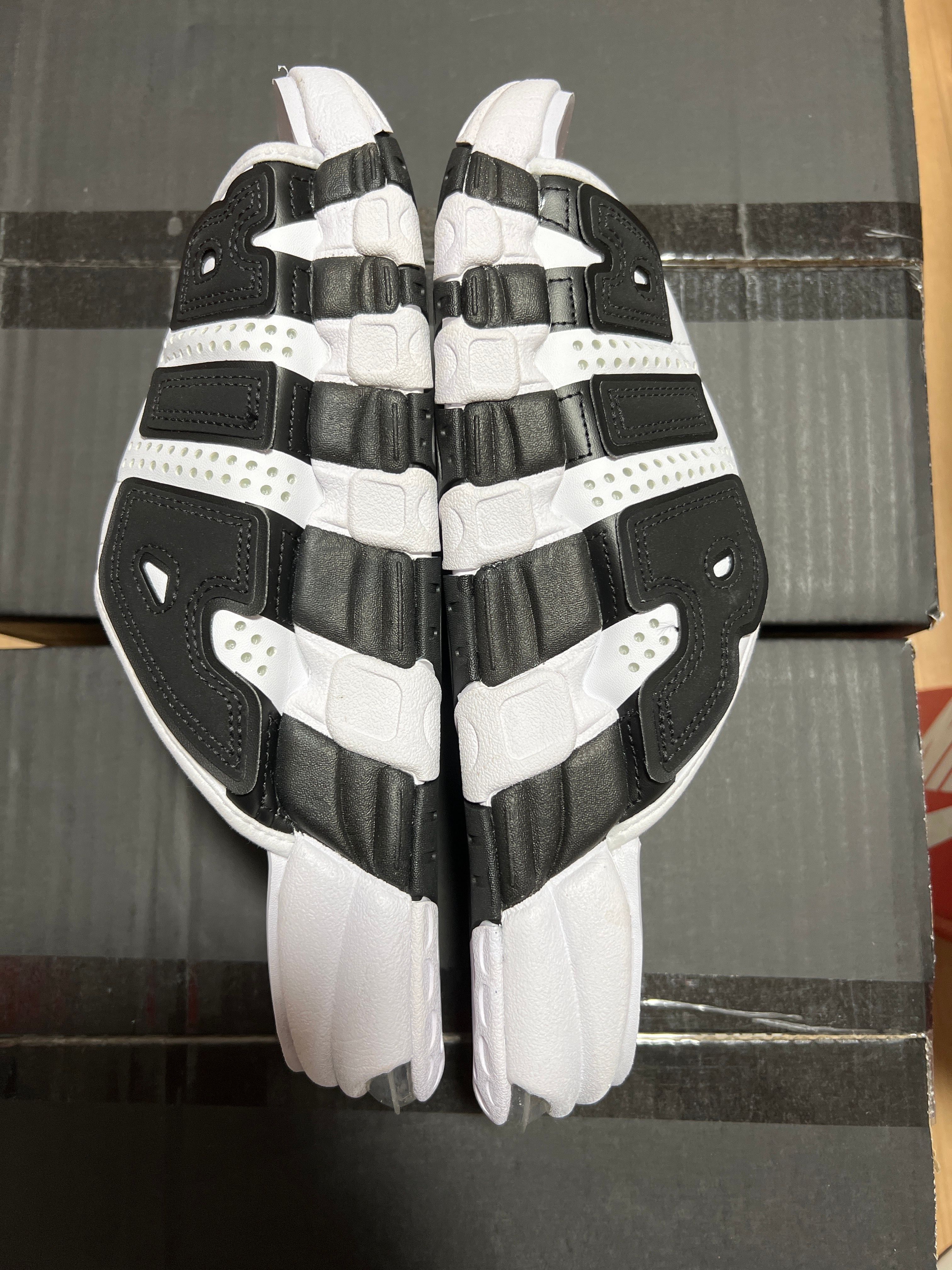 Nike Air More Uptempo Slide "White and Black"