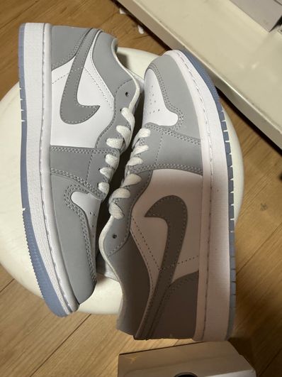Nike Women's Air Jordan 1 Low "Wolf Grey"