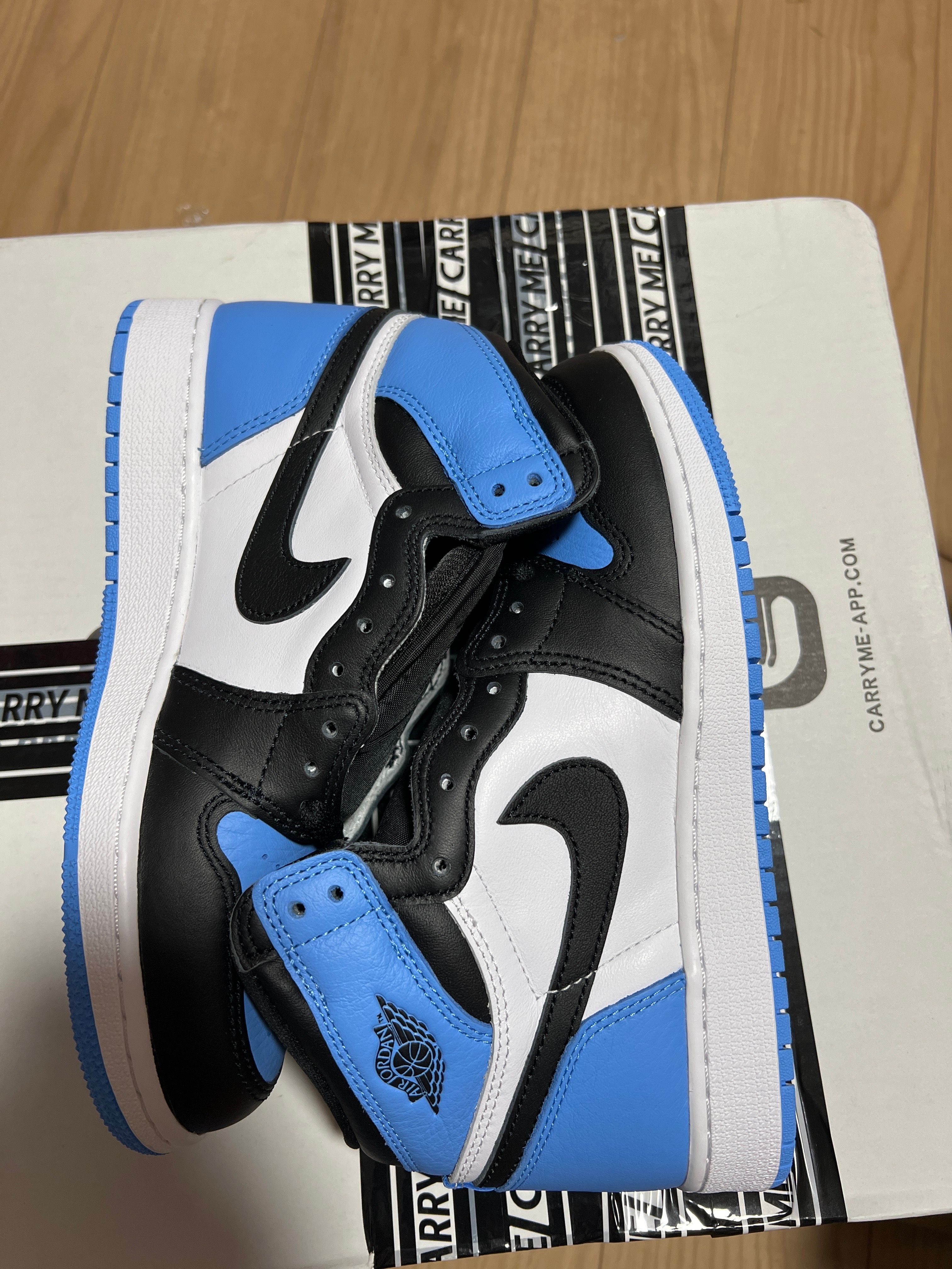 Nike GS Air Jordan 1 Retro High OG "University Blue/UNC Toe"