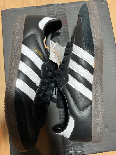 adidas Samba OG "Core Black/Cloud White/Gum"