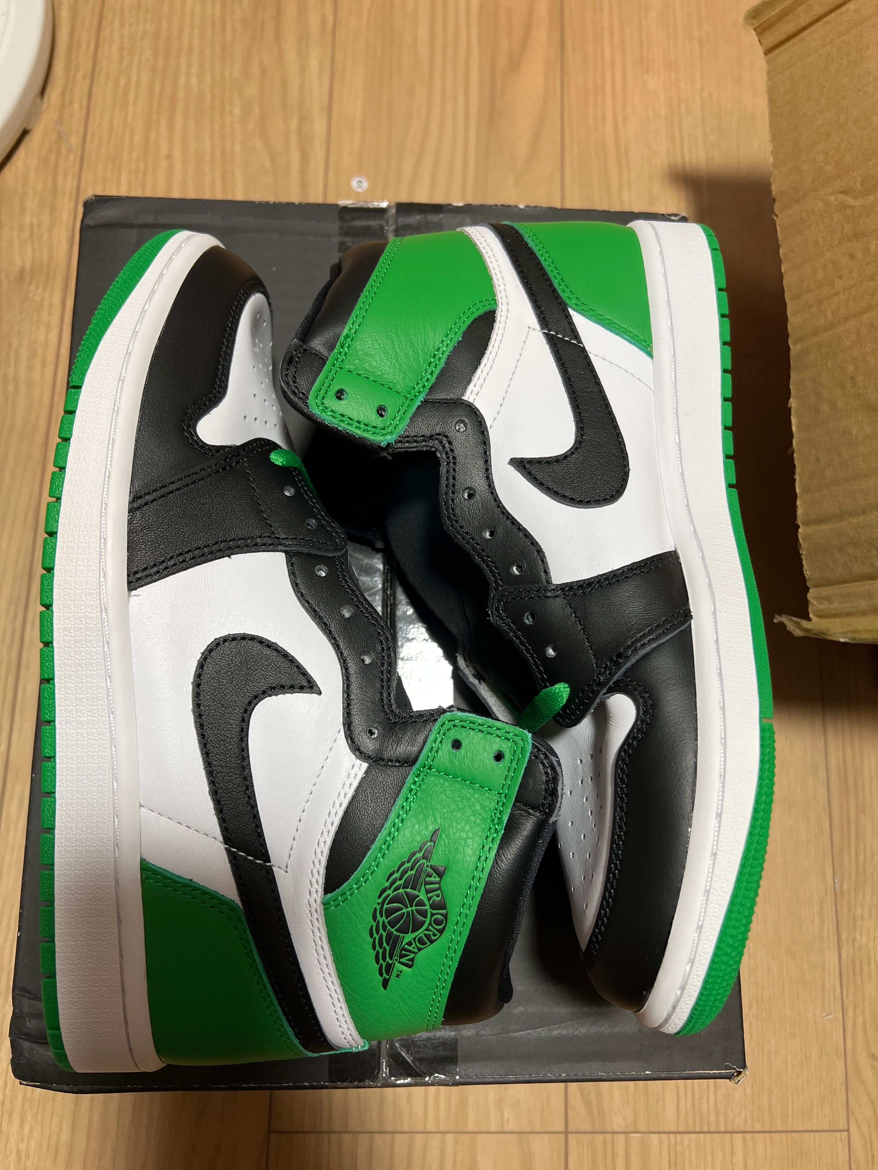 Nike Air Jordan 1 Retro High OG "Celtics/Black and Lucky Green" (2023)
