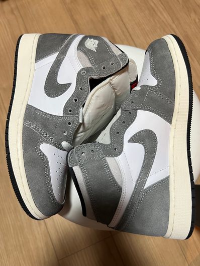 Nike GS Air Jordan 1 Retro High OG "Black and Smoke Grey"