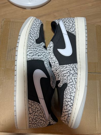 Nike Air Jordan 1 Retro Low OG "Black Cement"