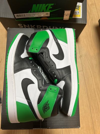 Nike Air Jordan 1 Retro High OG "Celtics/Black and Lucky Green" (2023)
