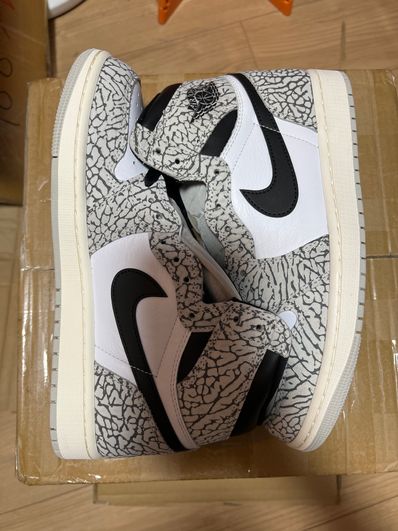Nike Air Jordan 1 High OG "White Cement/Safari"