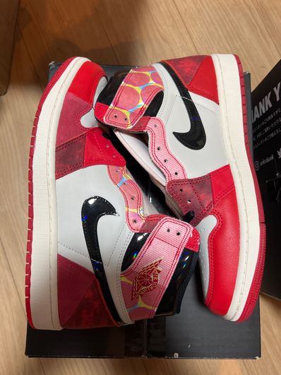 Spider-Man × Nike Air Jordan 1 Retro High OG SP "Spider-Man: Across the Spider-Verse/University Red"