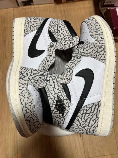 Nike Air Jordan 1 High OG "White Cement/Safari"