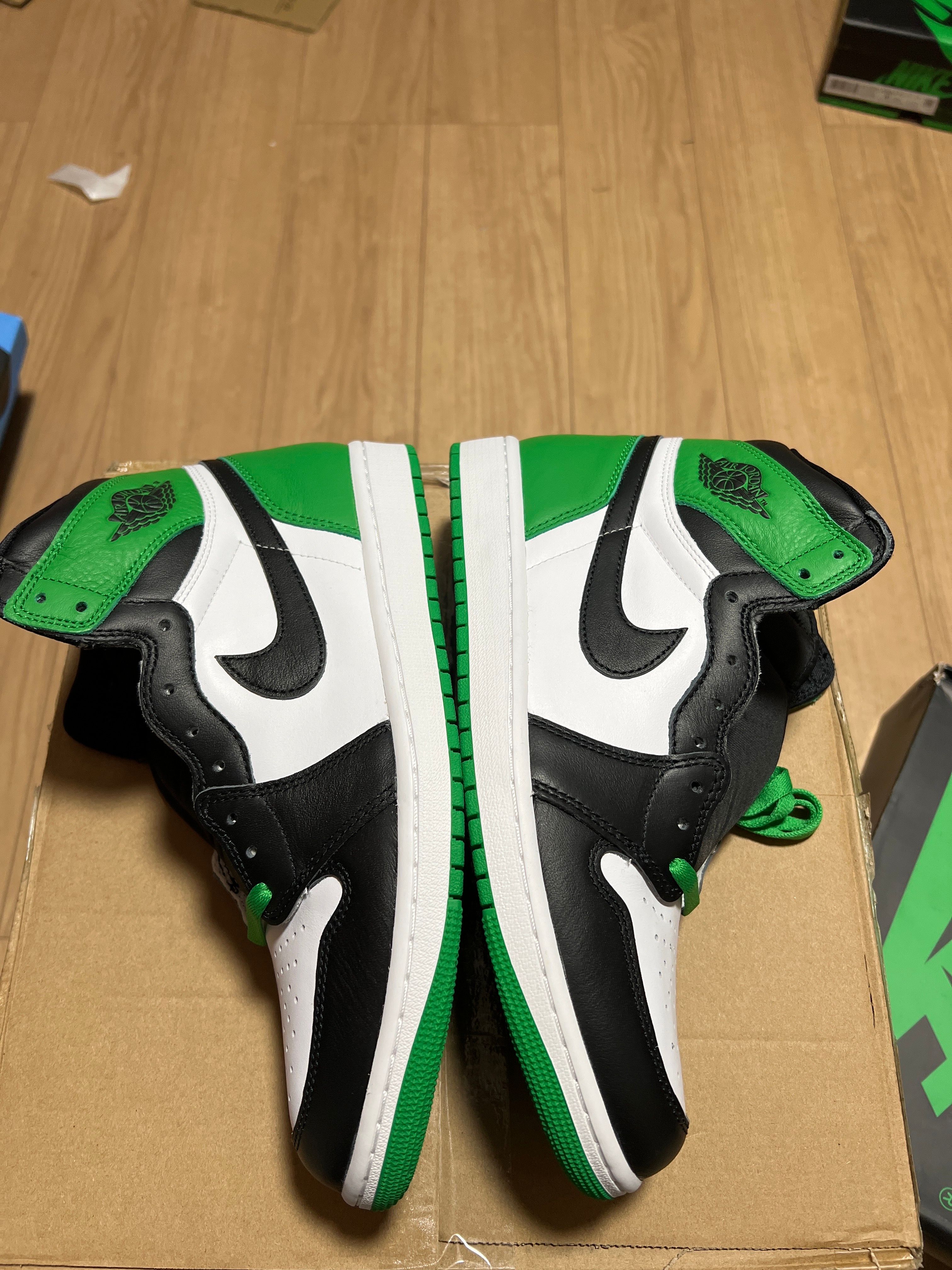 Nike Air Jordan 1 Retro High OG "Celtics/Black and Lucky Green" (2023)