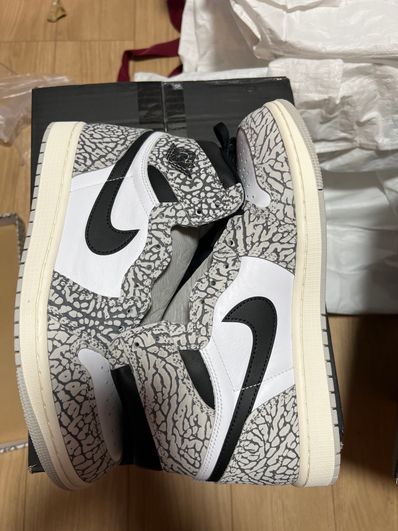 Nike Air Jordan 1 High OG "White Cement/Safari"