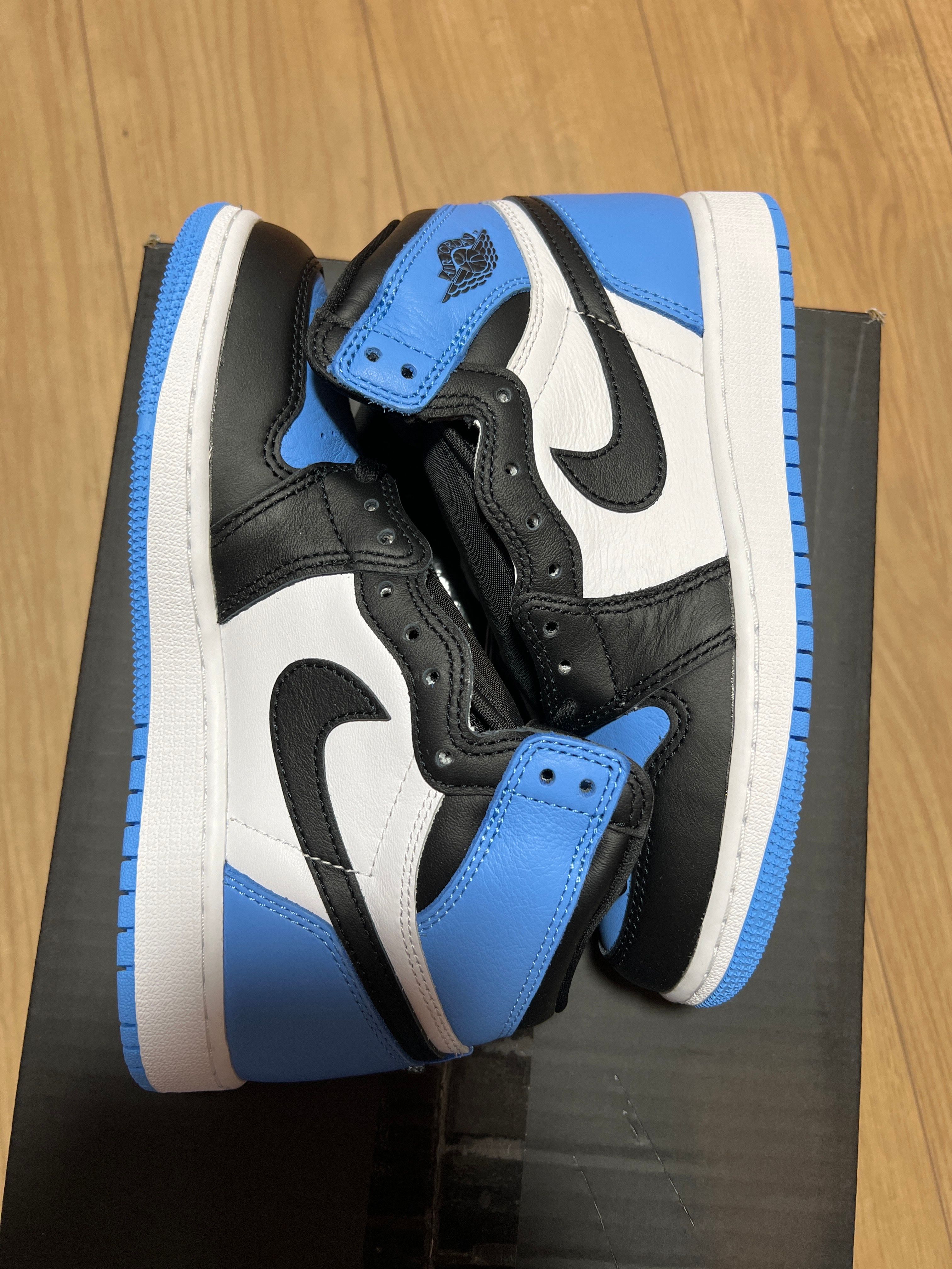 Nike GS Air Jordan 1 Retro High OG "University Blue/UNC Toe"