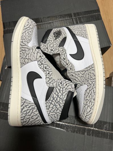 Nike Air Jordan 1 High OG "White Cement/Safari"