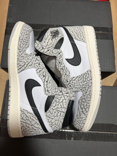 Nike Air Jordan 1 High OG "White Cement/Safari"