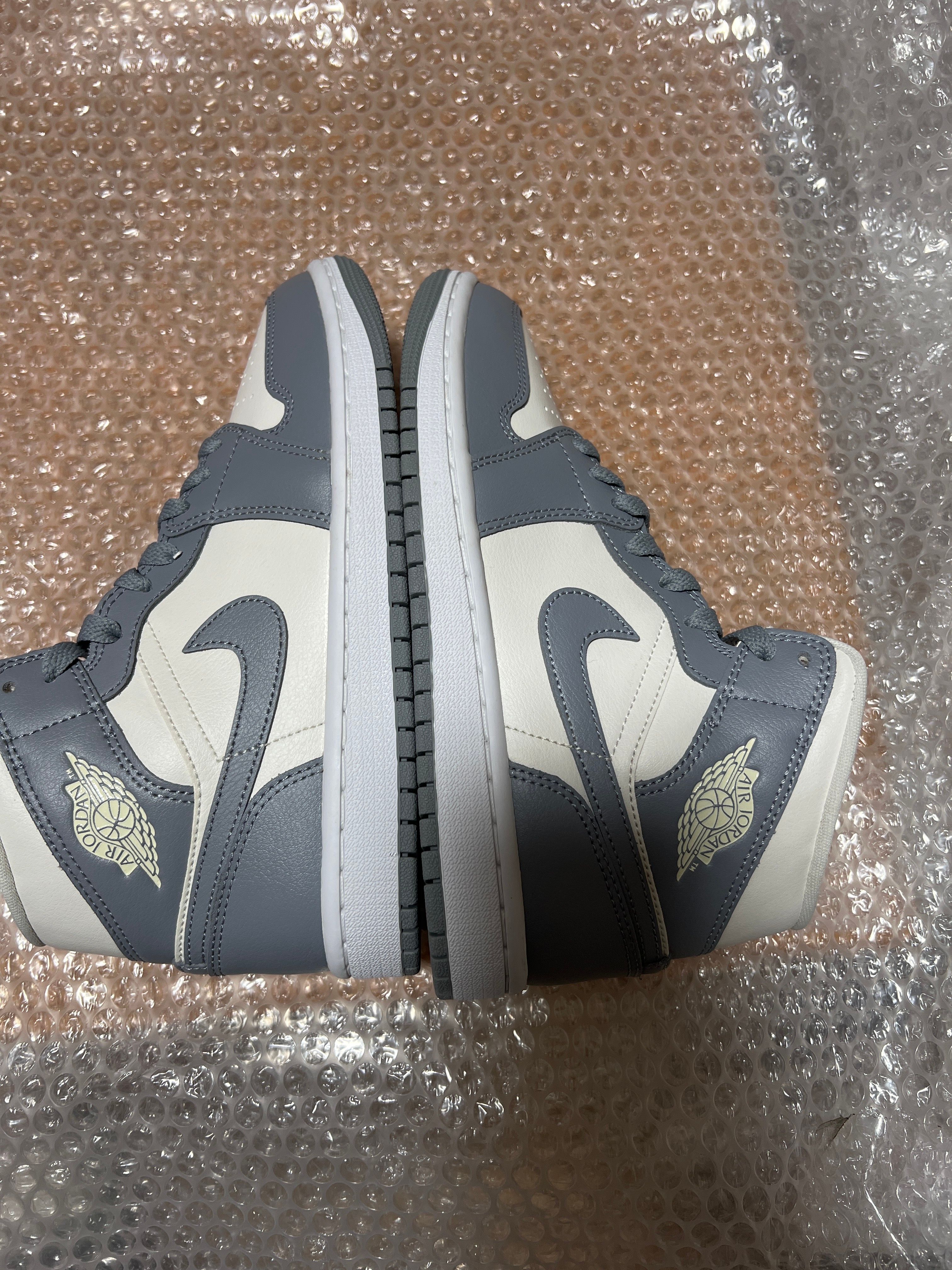 Nike Women's Air Jordan 1 Mid "Grey/Sail"