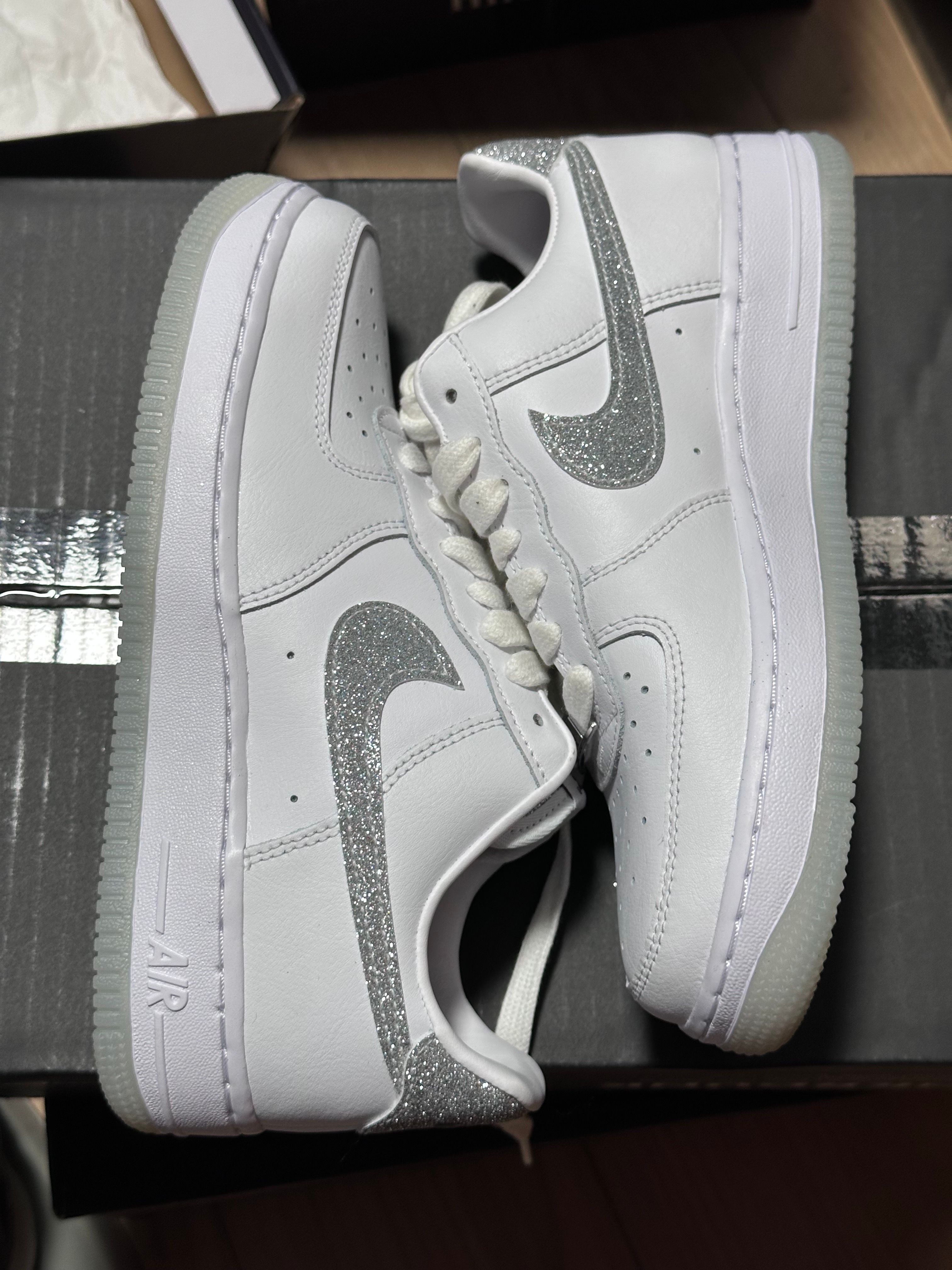 Nike Women's Air Force 1 '07 LX "White/Cool Grey/Multi Color"