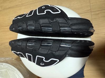 Nike Air More Uptempo Slide "Black" (DV2132-001/DV2137-001)