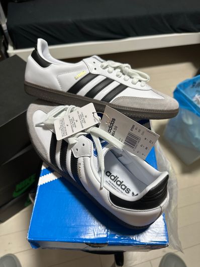 adidas Samba OG "Cloud White/Core Black/Clear Granite"