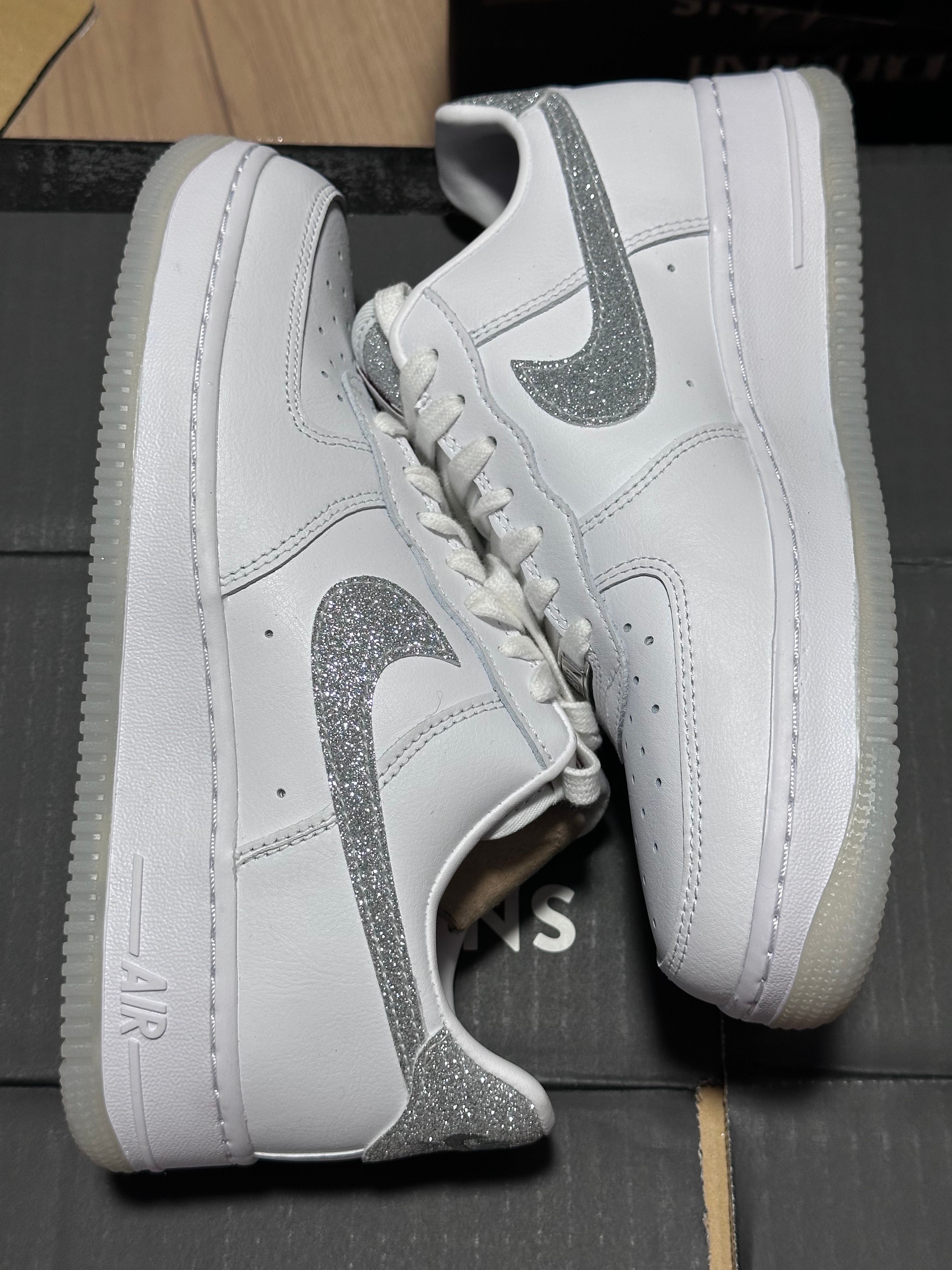 Nike Women's Air Force 1 '07 LX "White/Cool Grey/Multi Color"