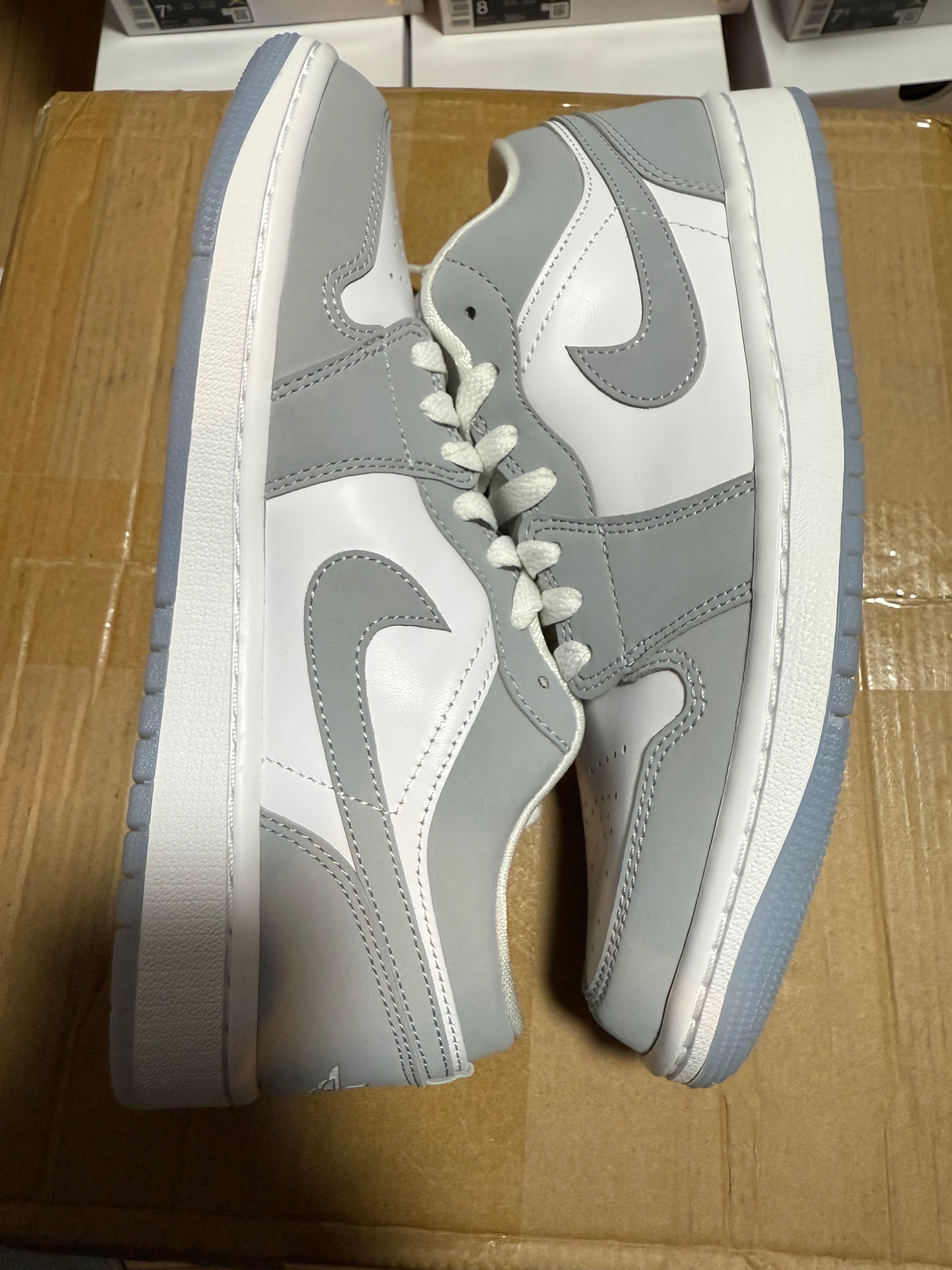 Nike Women's Air Jordan 1 Low "Wolf Grey"
