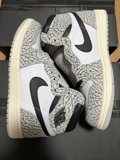 Nike Air Jordan 1 High OG "White Cement/Safari"
