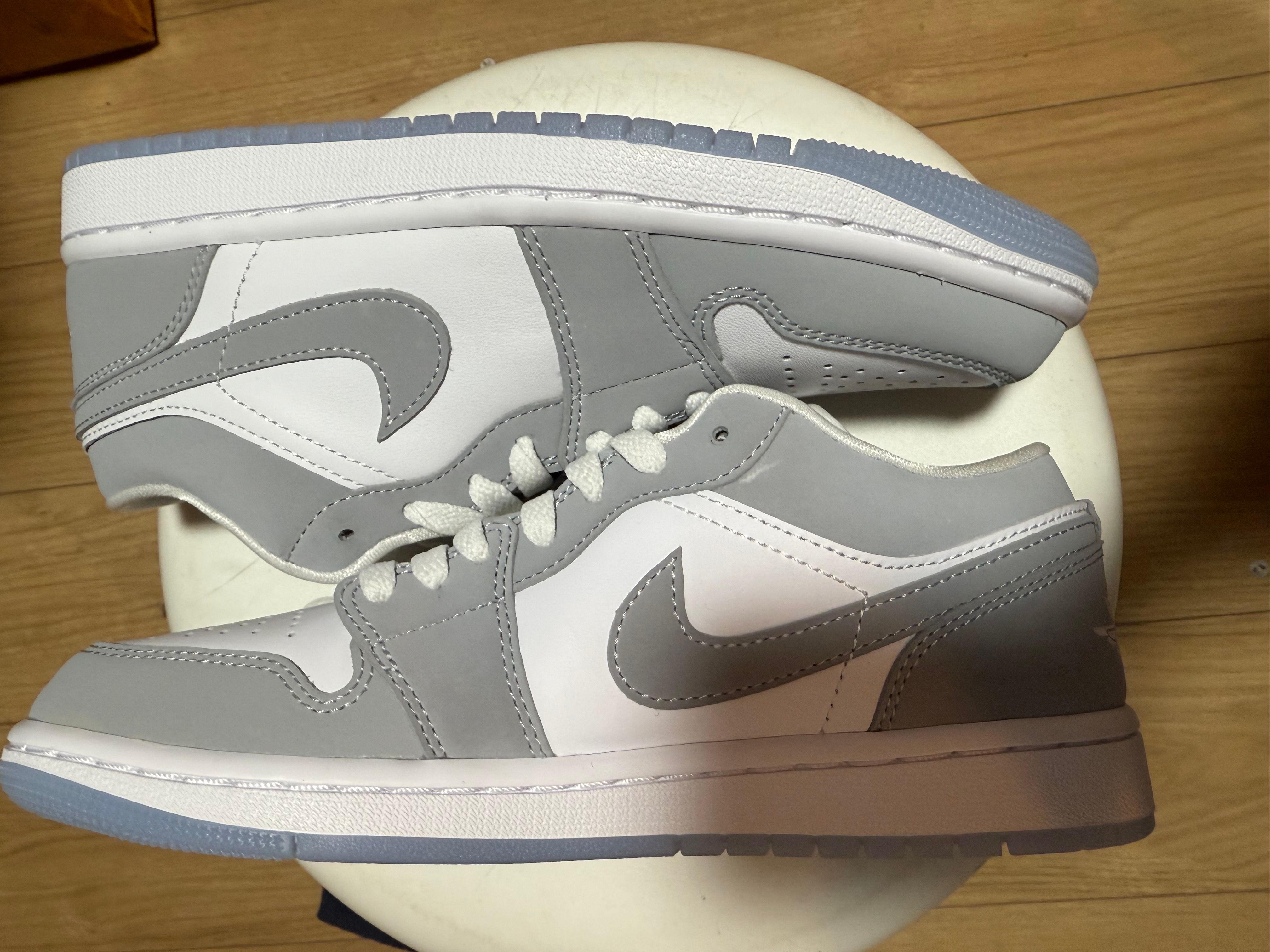Nike Women's Air Jordan 1 Low "Wolf Grey"