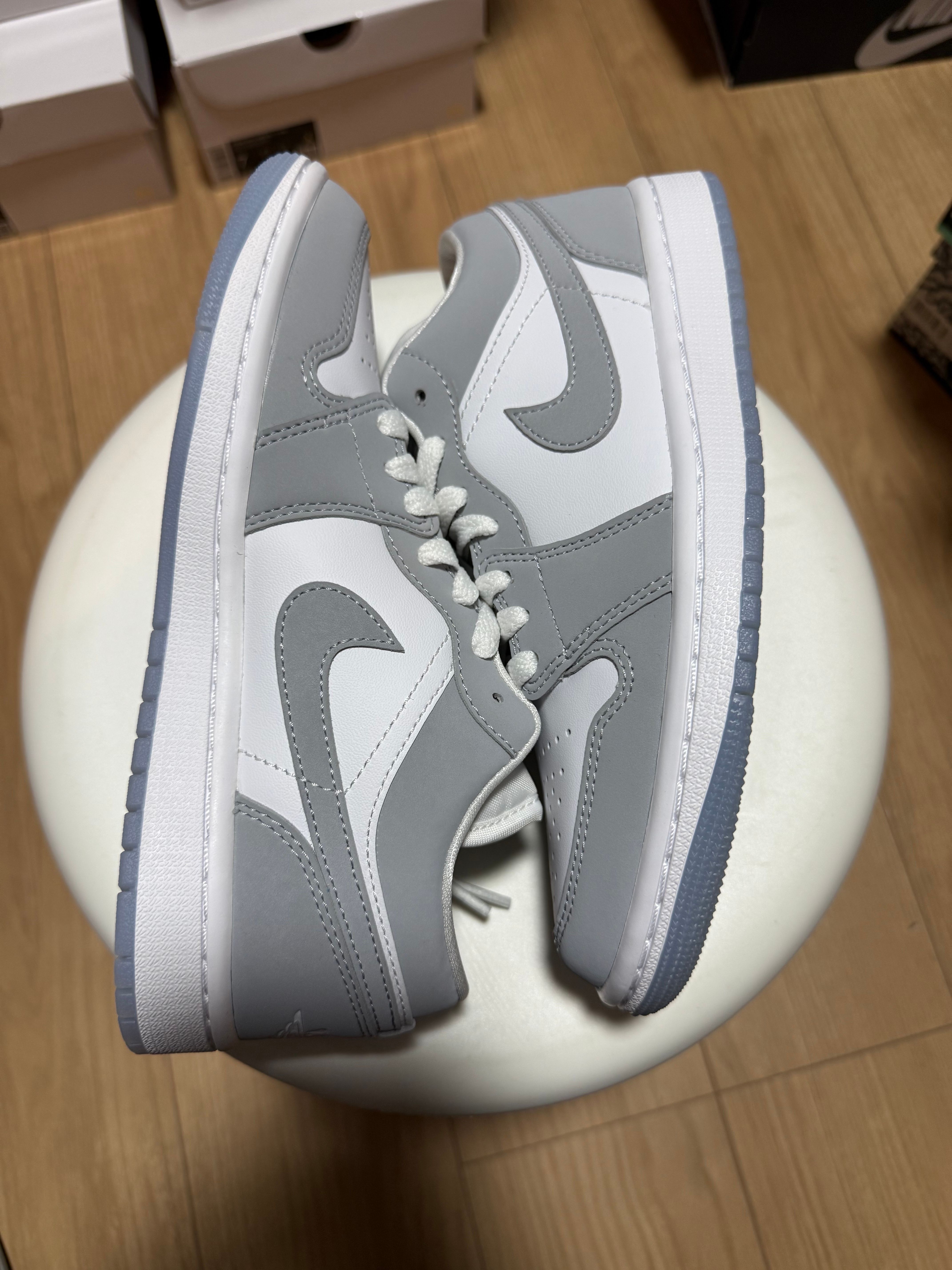 Nike Women's Air Jordan 1 Low "Wolf Grey"