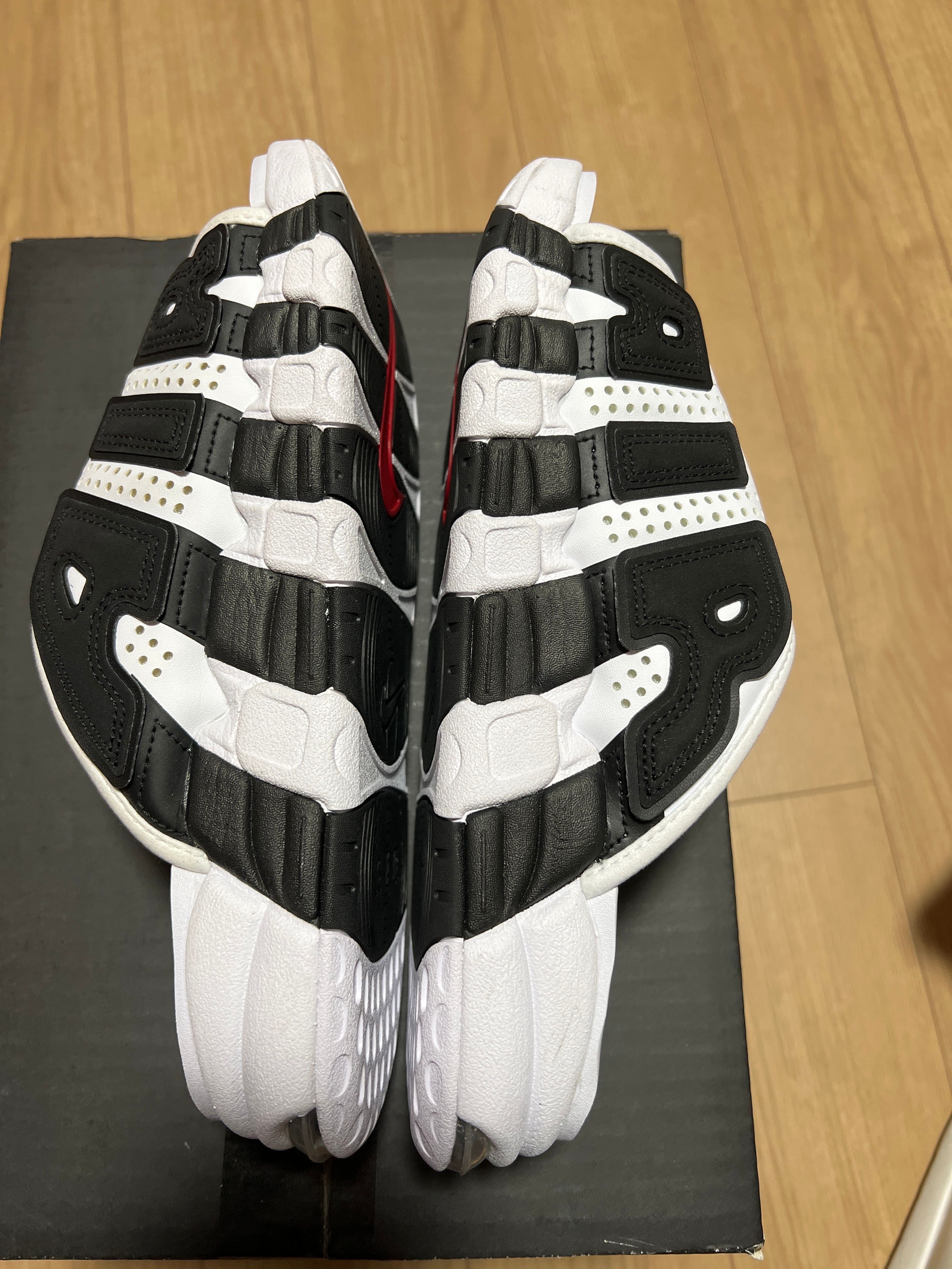 Nike Air More Uptempo Slide "White and Black"