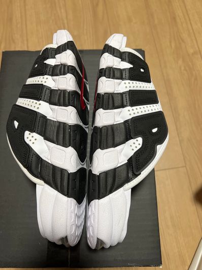 Nike Air More Uptempo Slide "White and Black"