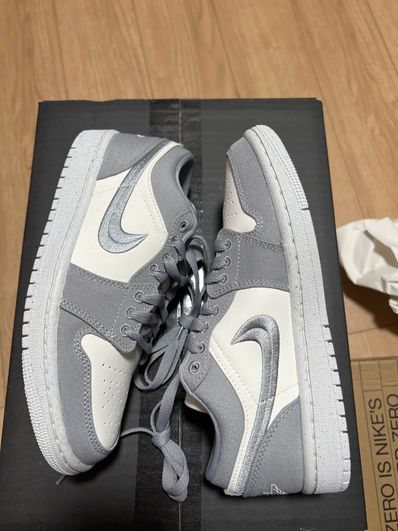 Nike Women's Air Jordan 1 Low "Light Steel Grey"