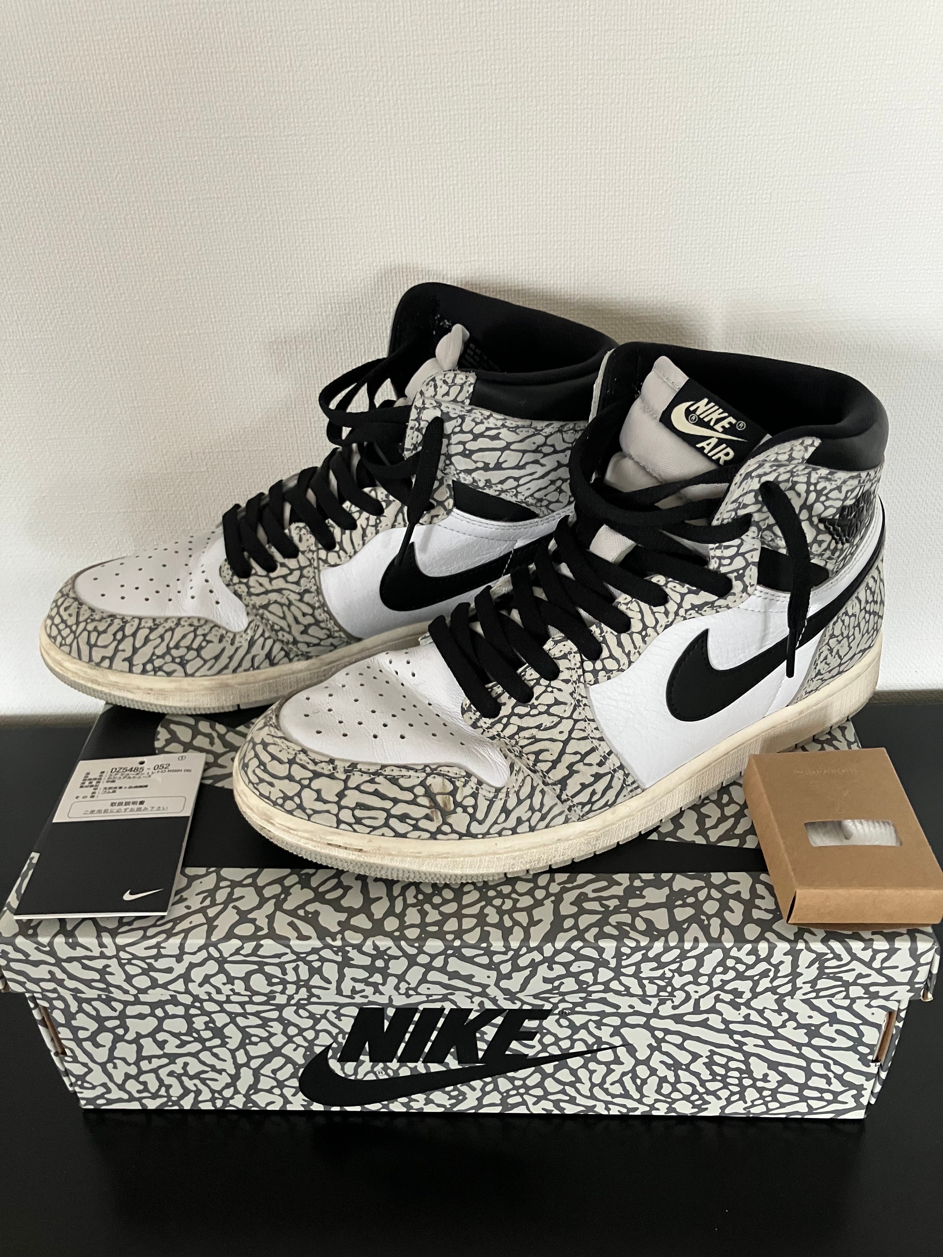 Nike Air Jordan 1 High OG "White Cement/Safari"