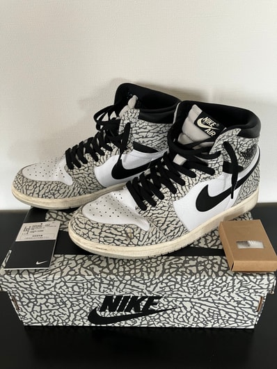Nike Air Jordan 1 High OG "White Cement/Safari"