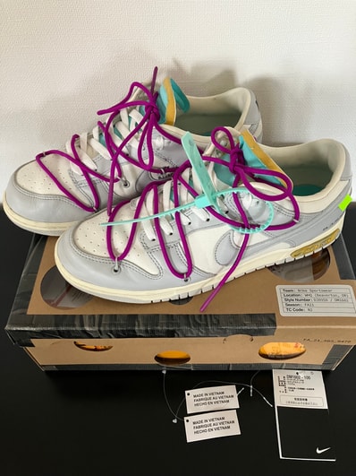 Off-White × Nike Dunk Low 1 of 50 "Lot.21"