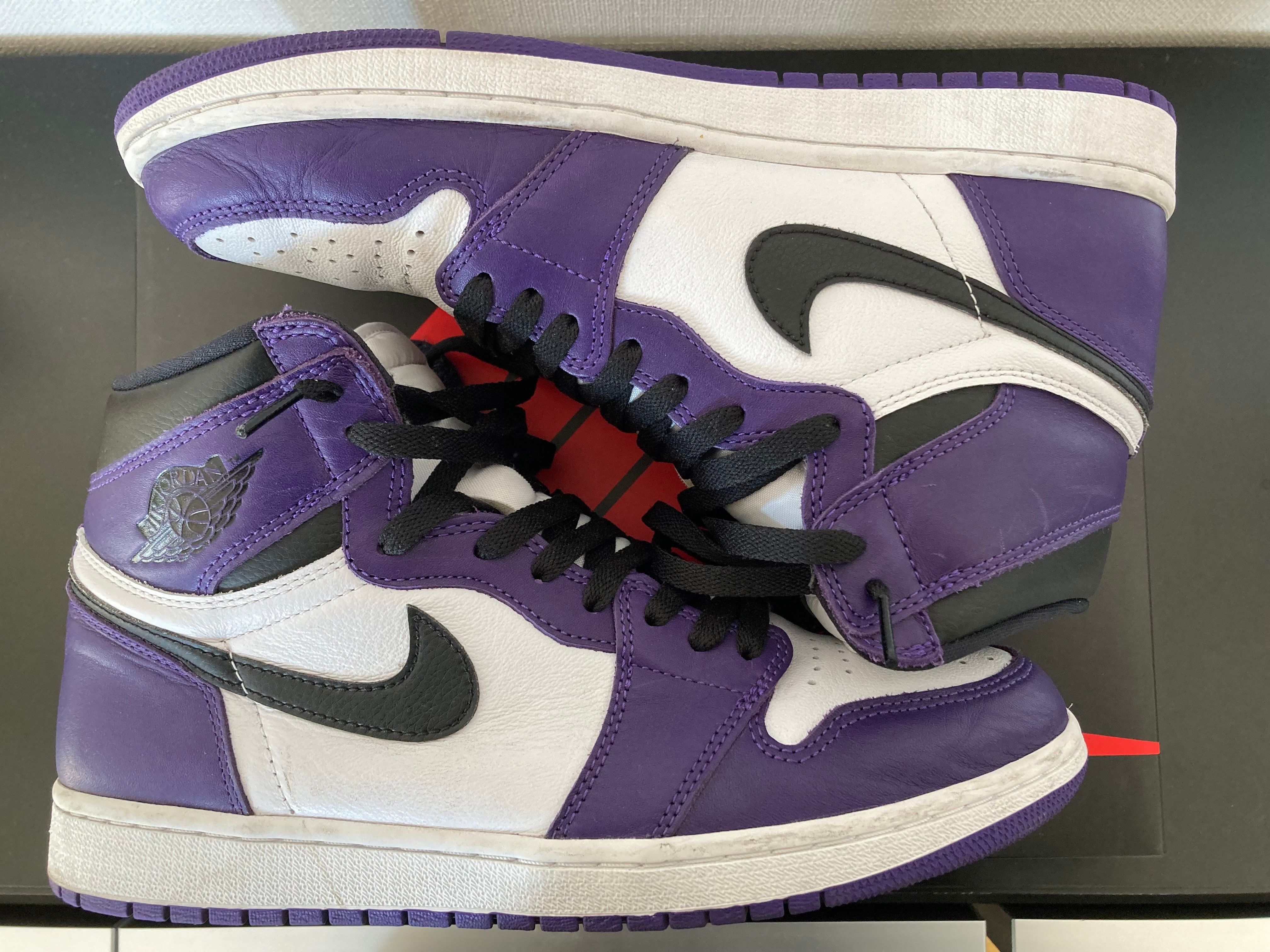 Nike Air Jordan 1 Retro High OG "Court Purple White/Black" (2020)