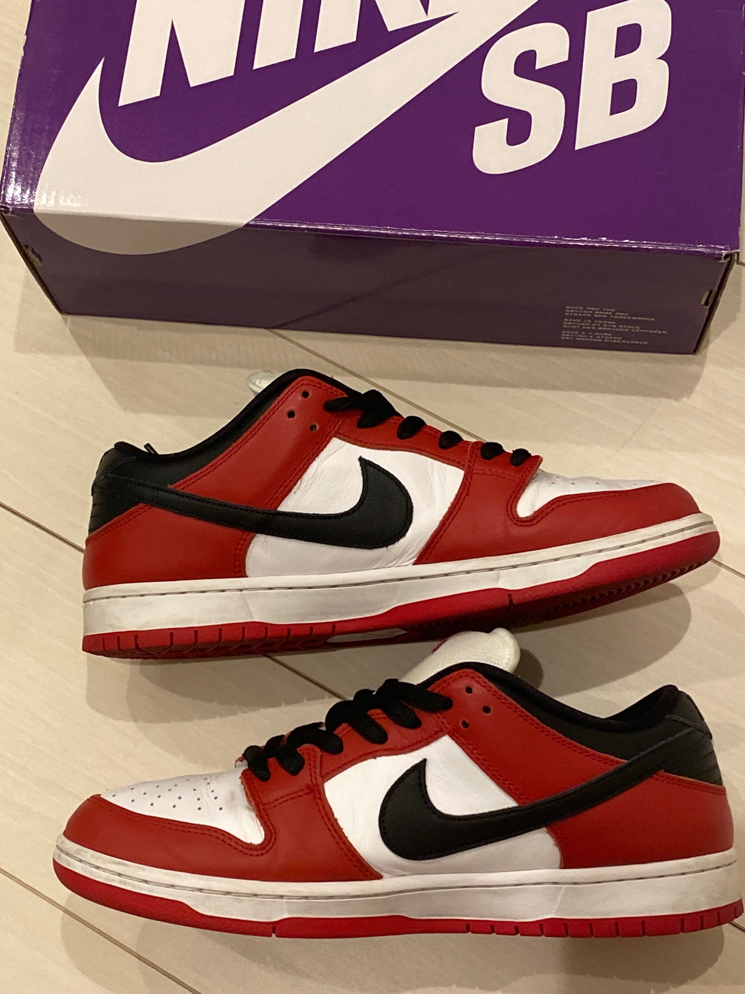 Nike SB Dunk Low Pro "J-Pack Chicago/Varsity Red and White"