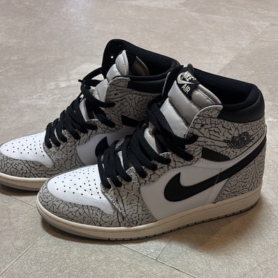 Nike Air Jordan 1 High OG "White Cement/Safari"