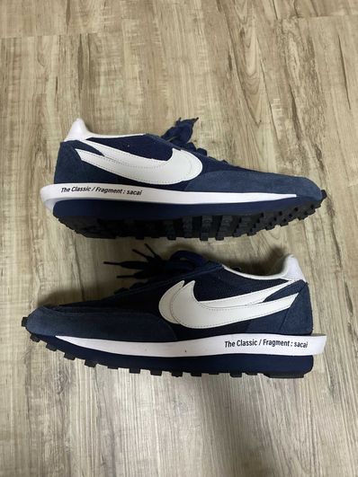 Fragment × sacai × Nike LD Waffle "Blackended Blue"