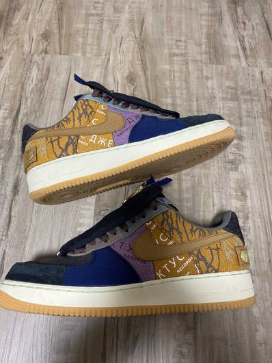 Travis Scott × Nike Air Force 1 Low Cactus Jack "Multi Color"