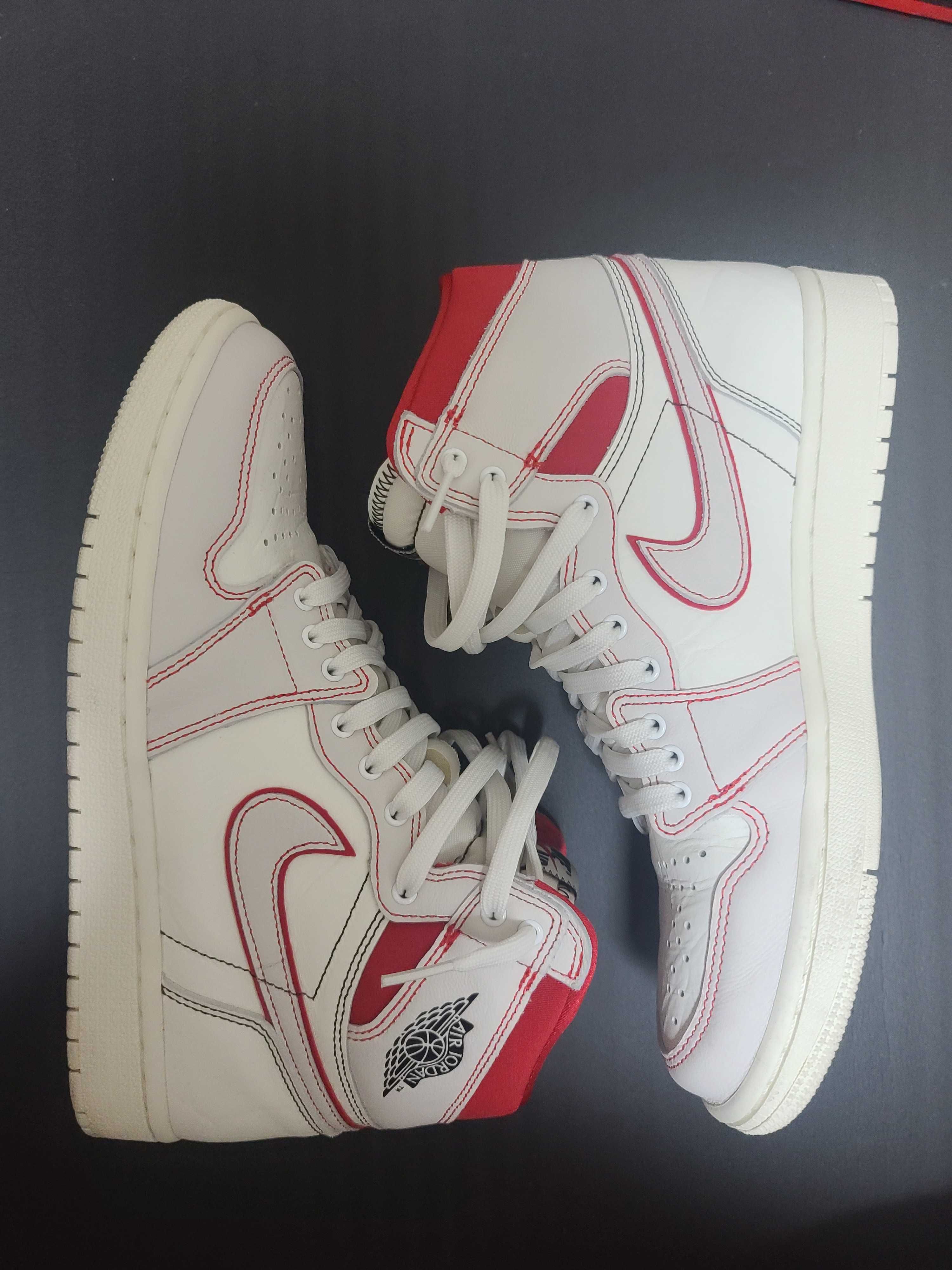 Nike Air Jordan 1 Retro High OG "Sail/University Red"     