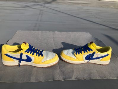 Travis Scott × Nike Women's Air Jordan 1 Retro Low OG "Canary"