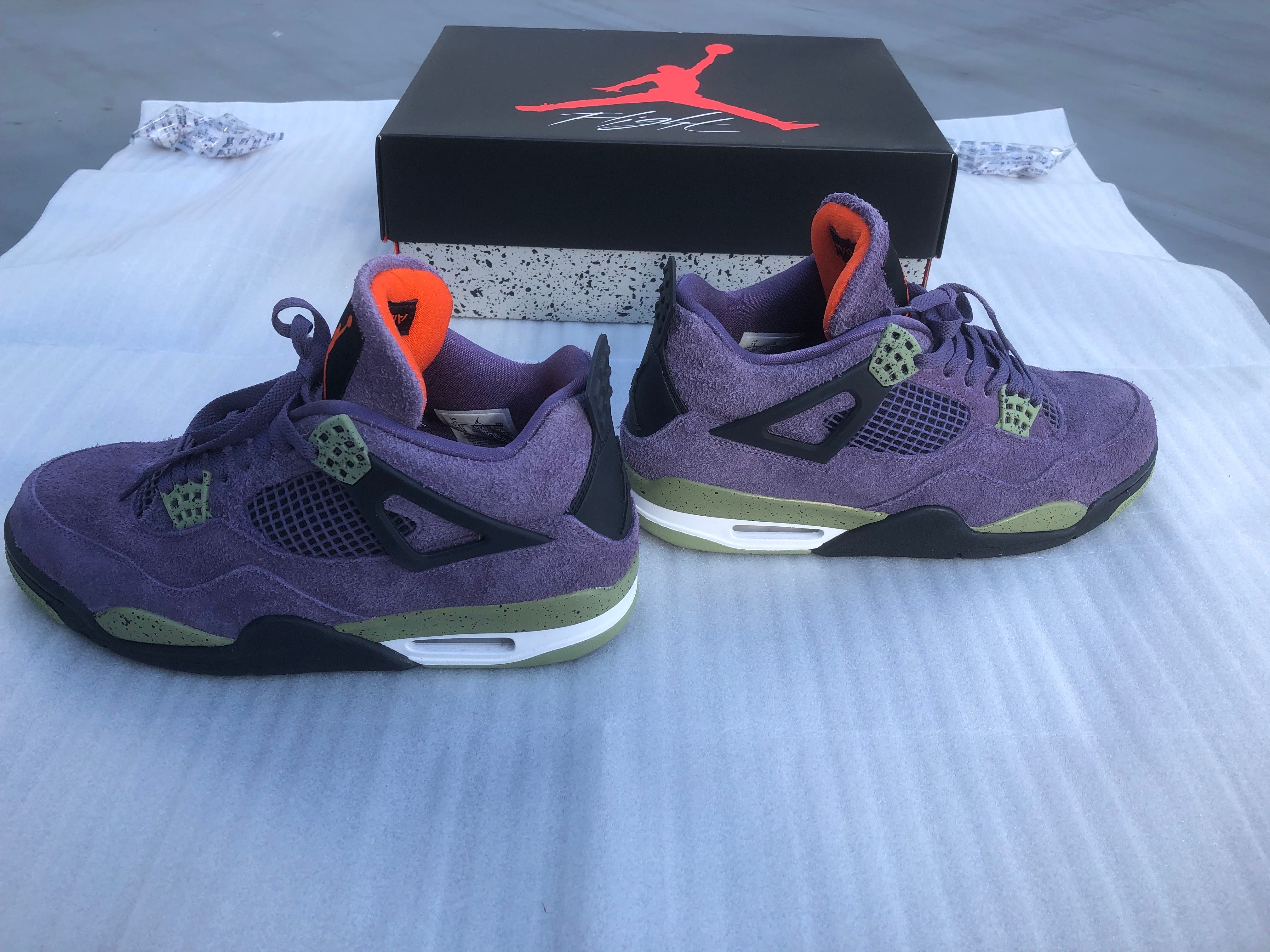 Nike Women's Air Jordan 4 "Canyon Purple"